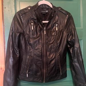 Pleather jacket